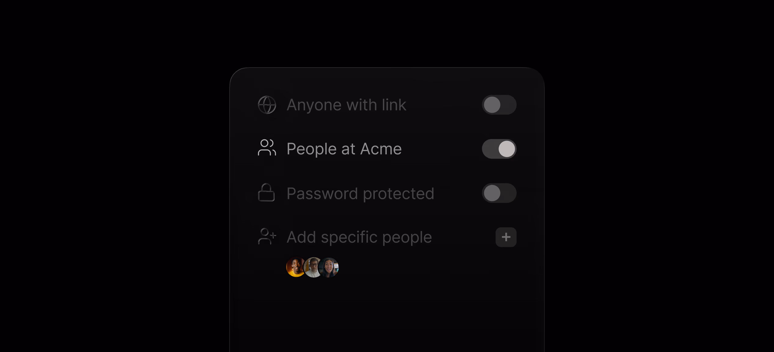 Set permissions on who can watch a shared Supercut video