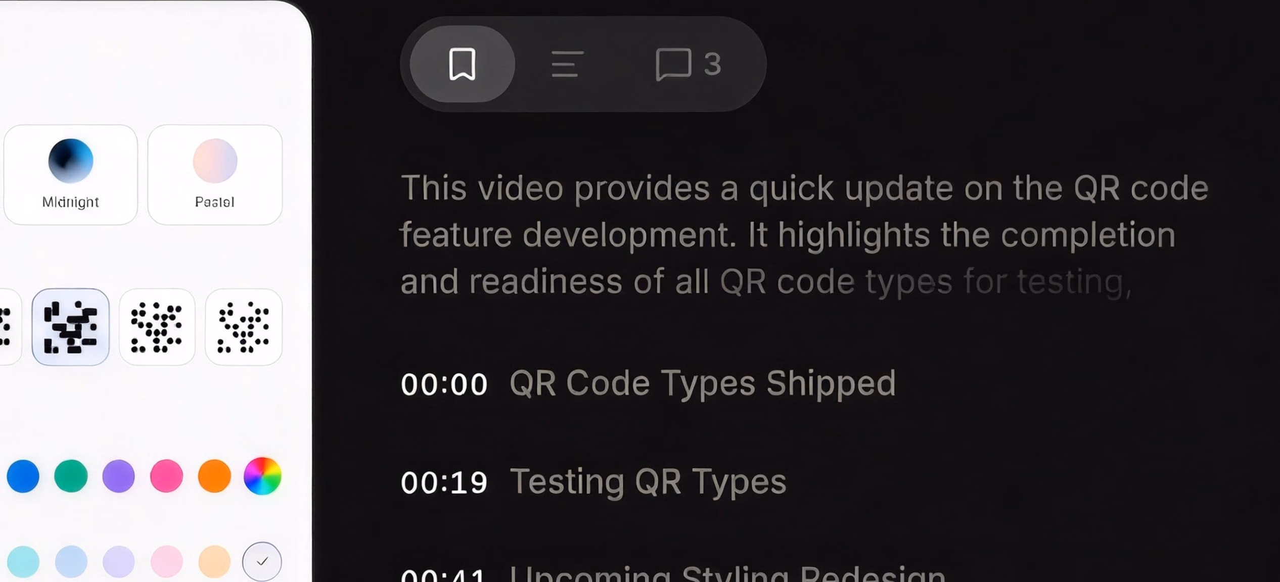 A summary generated on a just-finished Supercut recording